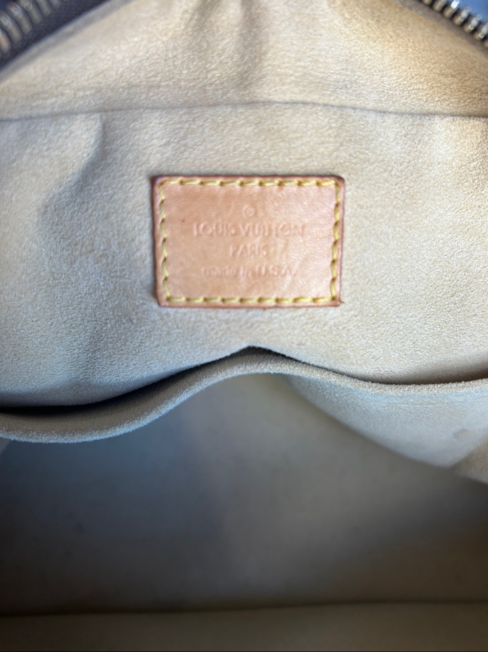 Louis Vuitton Brown Monogram Satchel - Picture 13 of 13